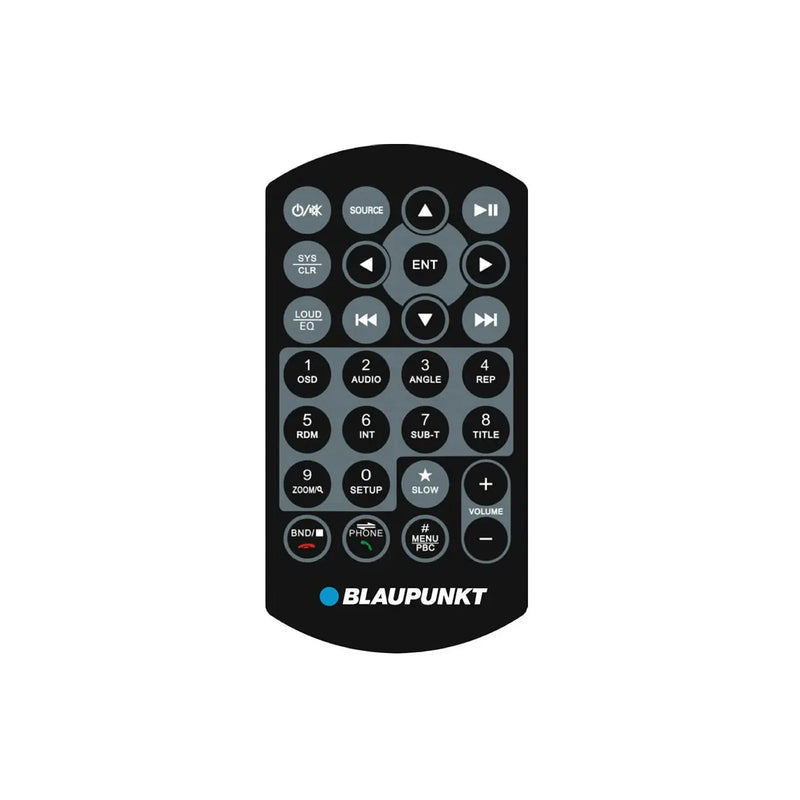 Blaupunkt 7″ Double Din Mechless Fixed Face Touchscreen Receiver With Bluetooth & Wired Apple Carpla Blaupunkt