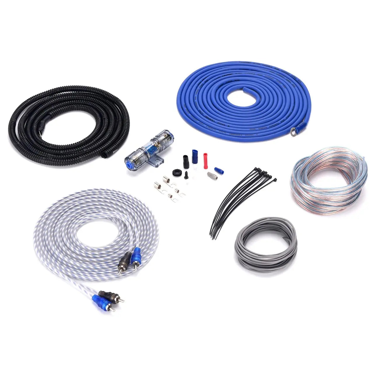 Blaupunkt 8 Gauge Amplifier Kit With Cca Cables Blaupunkt