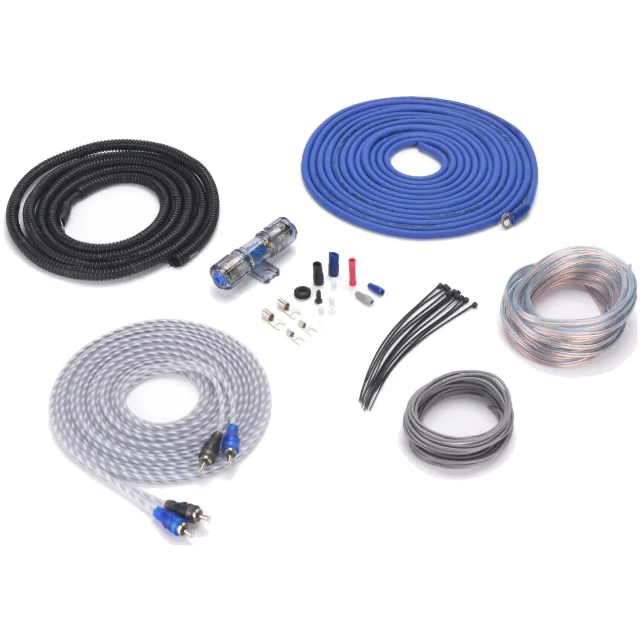 Blaupunkt 8 Gauge Amplifier Kit With Cca Cables Blaupunkt