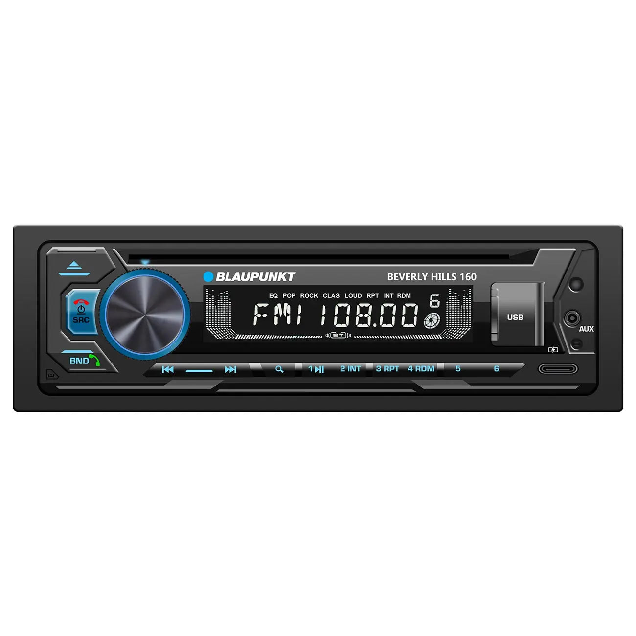 Blaupunkt Detachable Face Dvd/cd Receiver With Bluetooth Usb/sd Inputs & Remote Blaupunkt