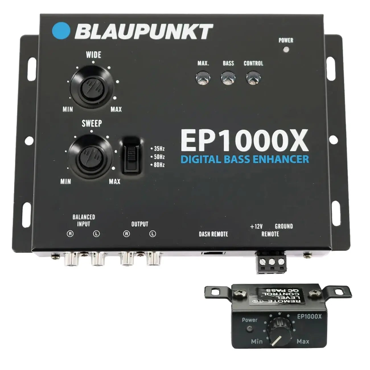 Blaupunkt Digital Bass Enhancer Processor With Dash Mount Control Blaupunkt