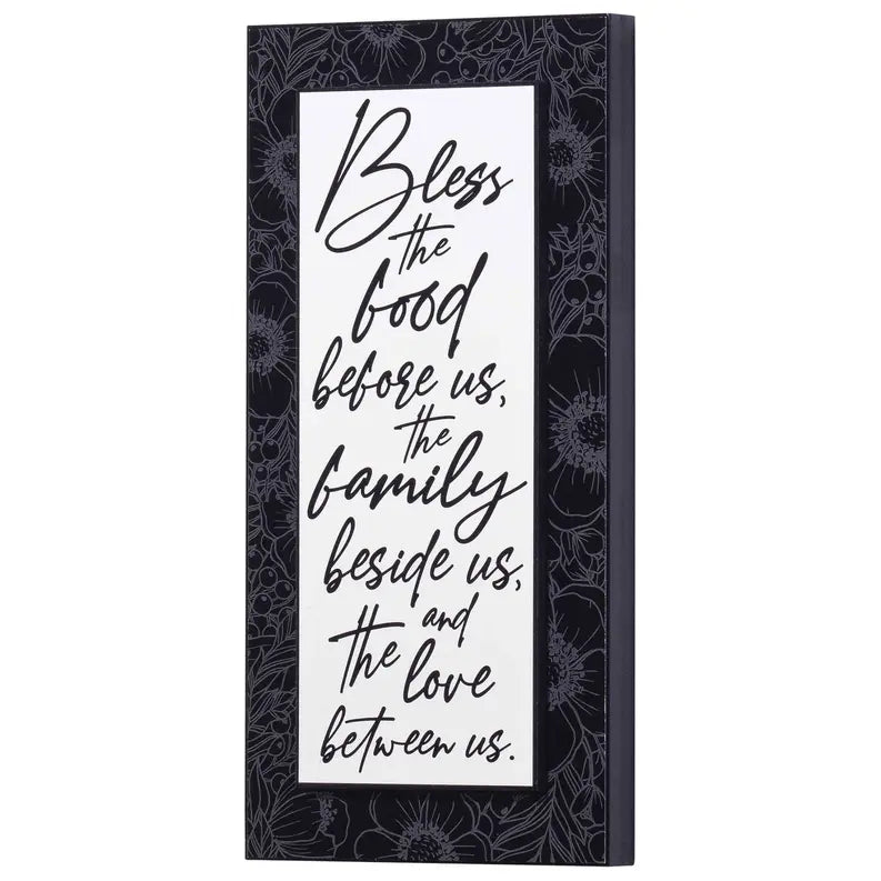Bless The Food Before Us Wall Plaque Dicksons Inc