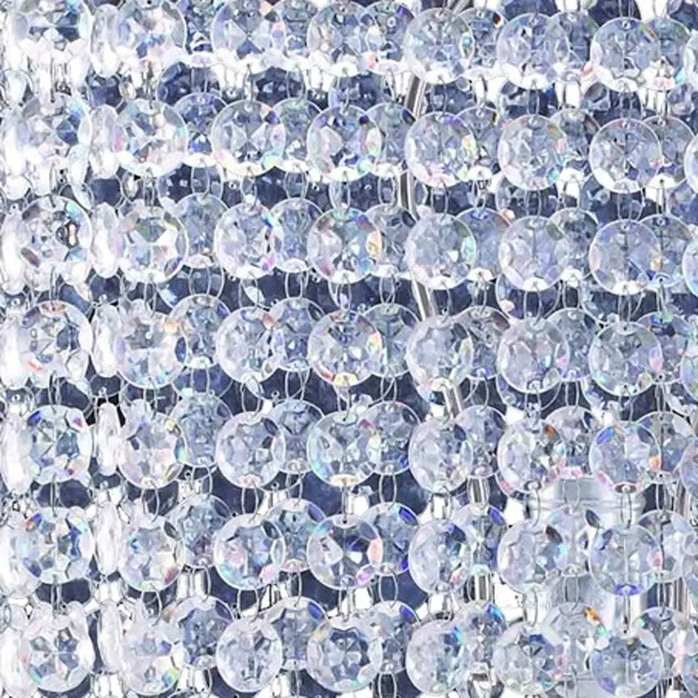 Bling Glam Faux Crystal Rectangular Table Lamp Homeroots Lighting