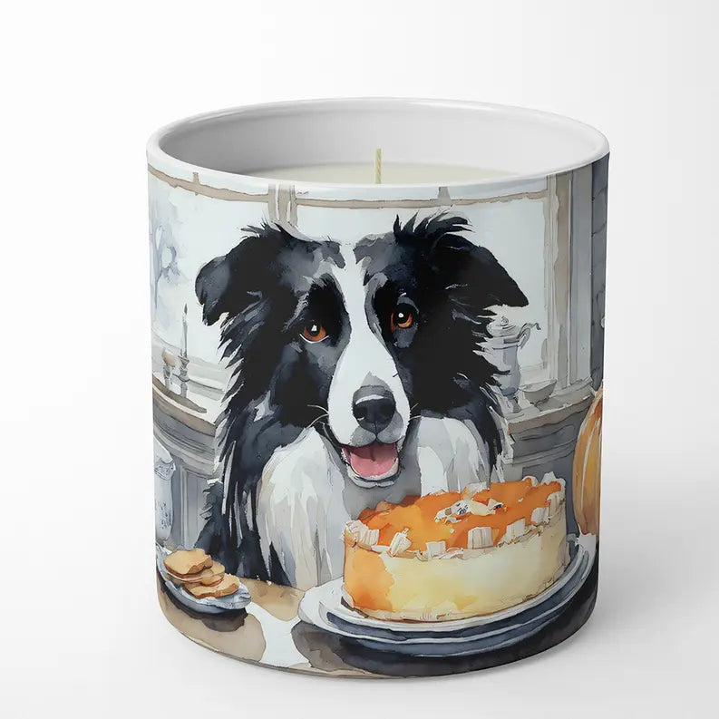 Bloodhound Fall Kitchen Pumpkins Decorative Soy Candle Caroline's Treasures
