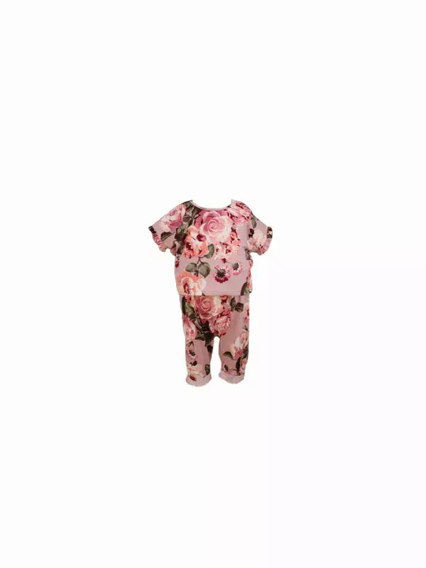 Blossom Rose Top & Pants Set Little Mass