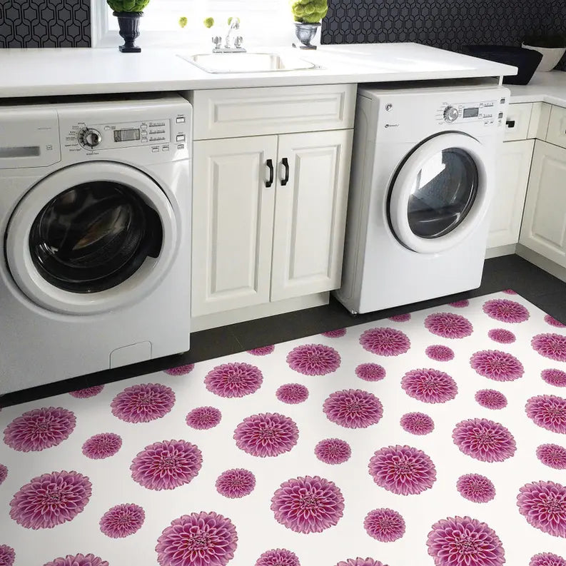 Blossom' Floral Non-Slip Indoor/Outdoor Rug SBC-LTD