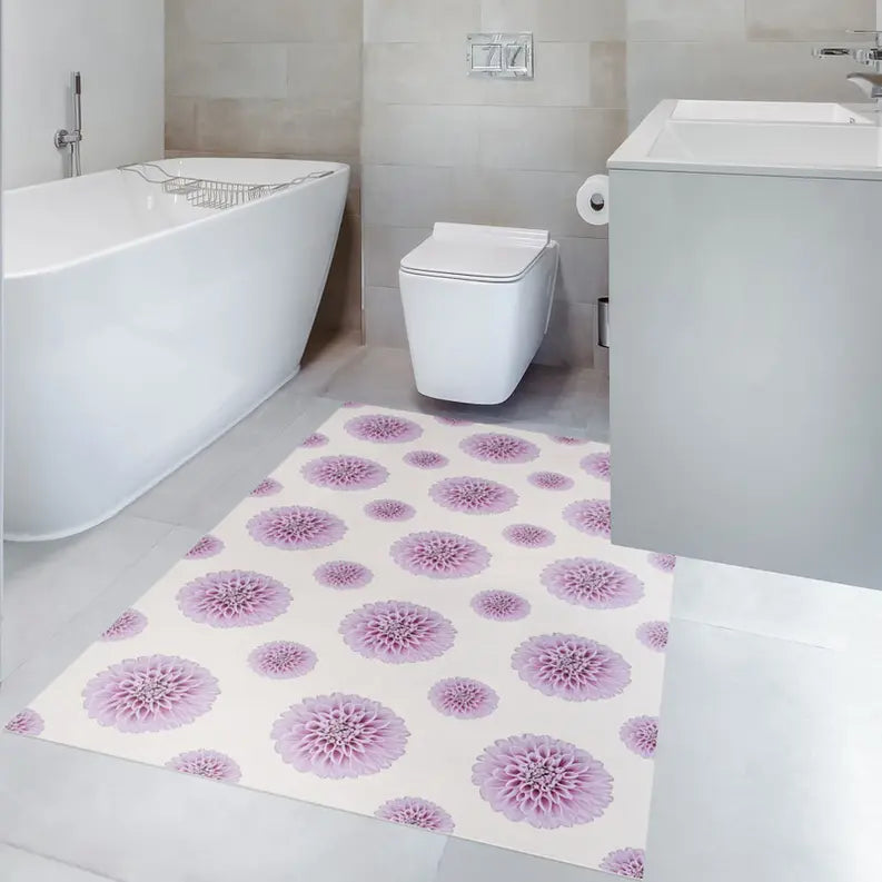 Blossom' Floral Non-Slip Indoor/Outdoor Rug SBC-LTD