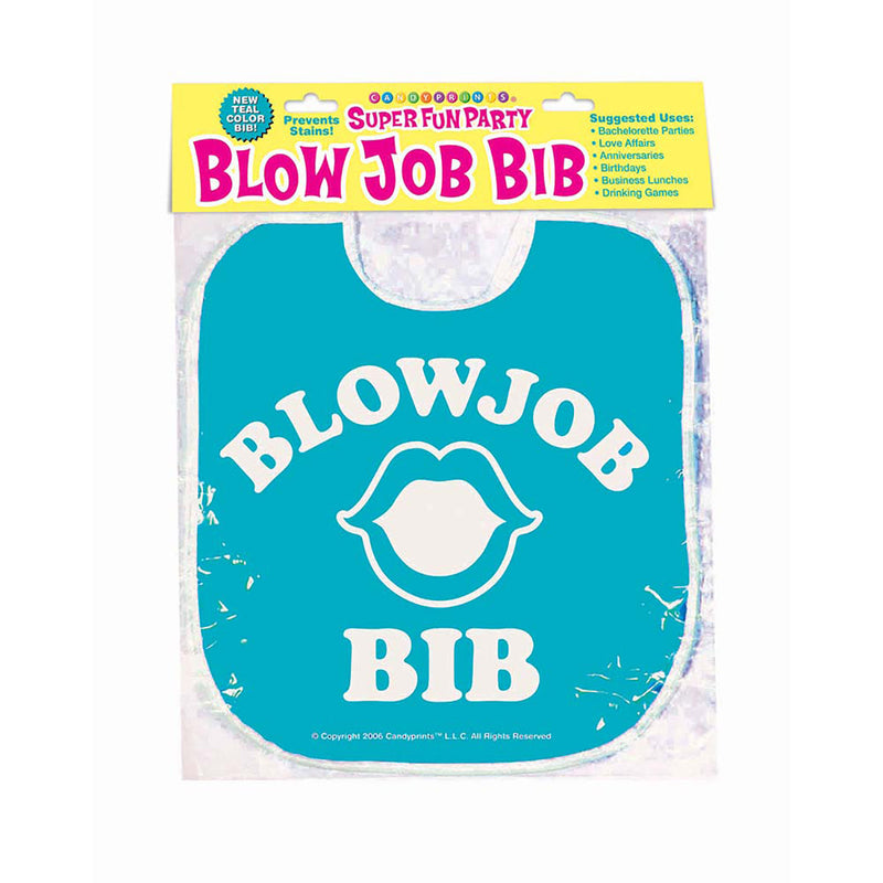 Blow Job Bib Teal Little Genie