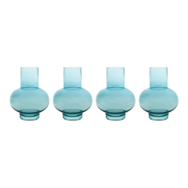 Blue Glass Vase Melrose International