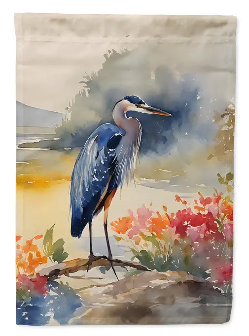 Blue Heron Garden Flag Caroline's Treasures