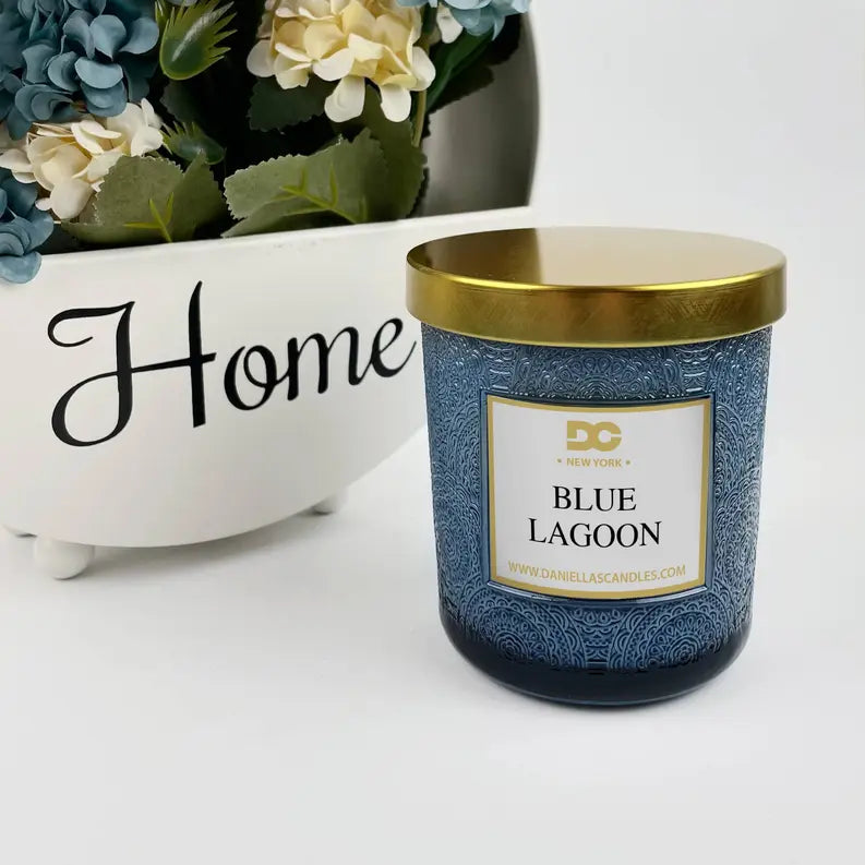 Blue Lagoon Classy Candle Starline Artist Production