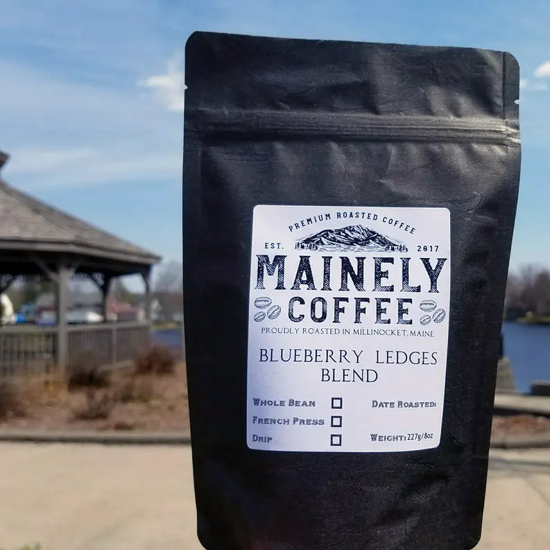 Blueberry Ledges Blend Mainely Coffee