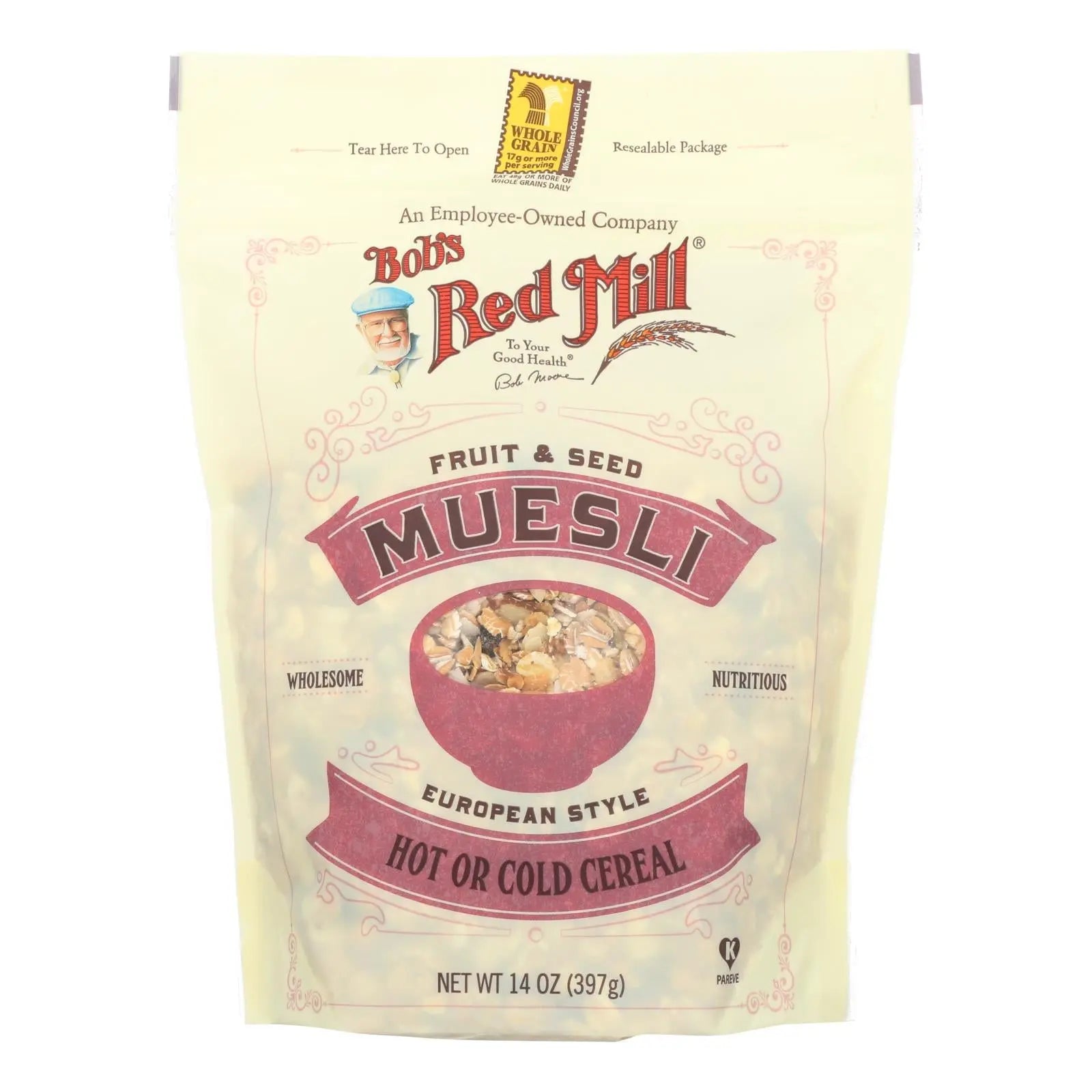 Bob's Red Mill - Cereal - Fruit & Seed Muesli - Case Of 4 - 14 Oz - GreatEagleInc