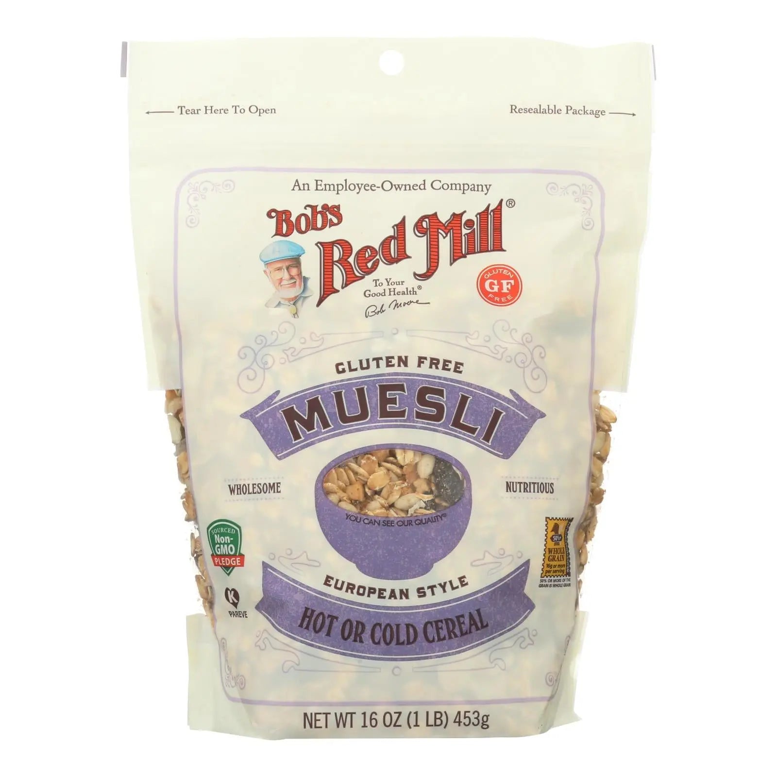 Bob's Red Mill - Muesli Gluten Free - European Style - Case Of 4-16 Oz Bob's Red Mill
