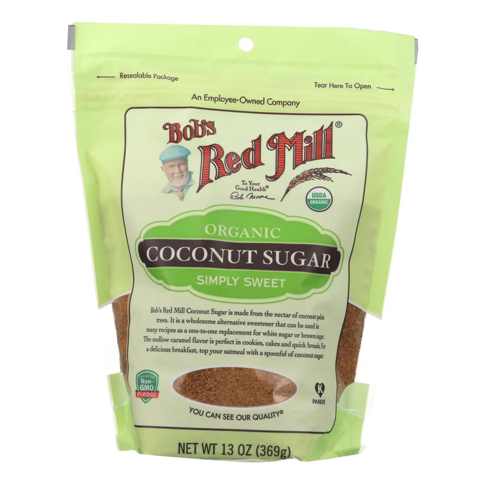 Bob's Red Mill - Sugar Coconut - Case Of 4-13 Oz Bob's Red Mill