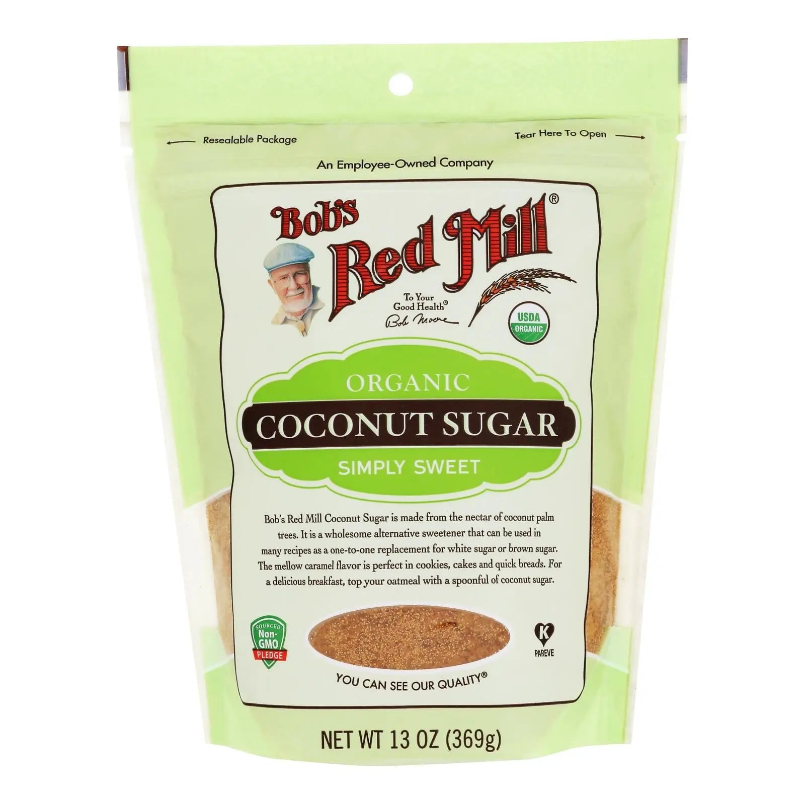 Bob's Red Mill - Sugar Coconut - Case Of 4-13 Oz Bob's Red Mill