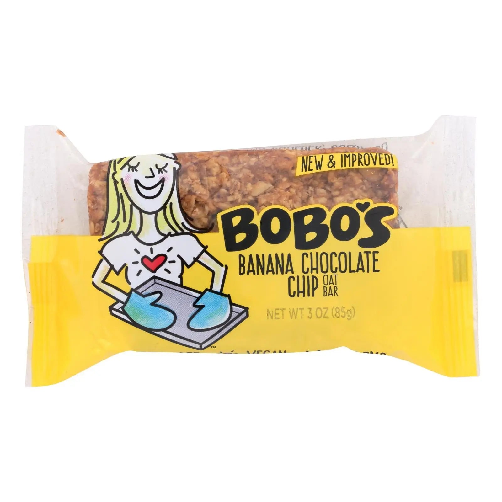 Bobo's Oat Bars - All Natural - Banana - 3 Oz Bars - Case Of 12 Bobo's Oat Bars