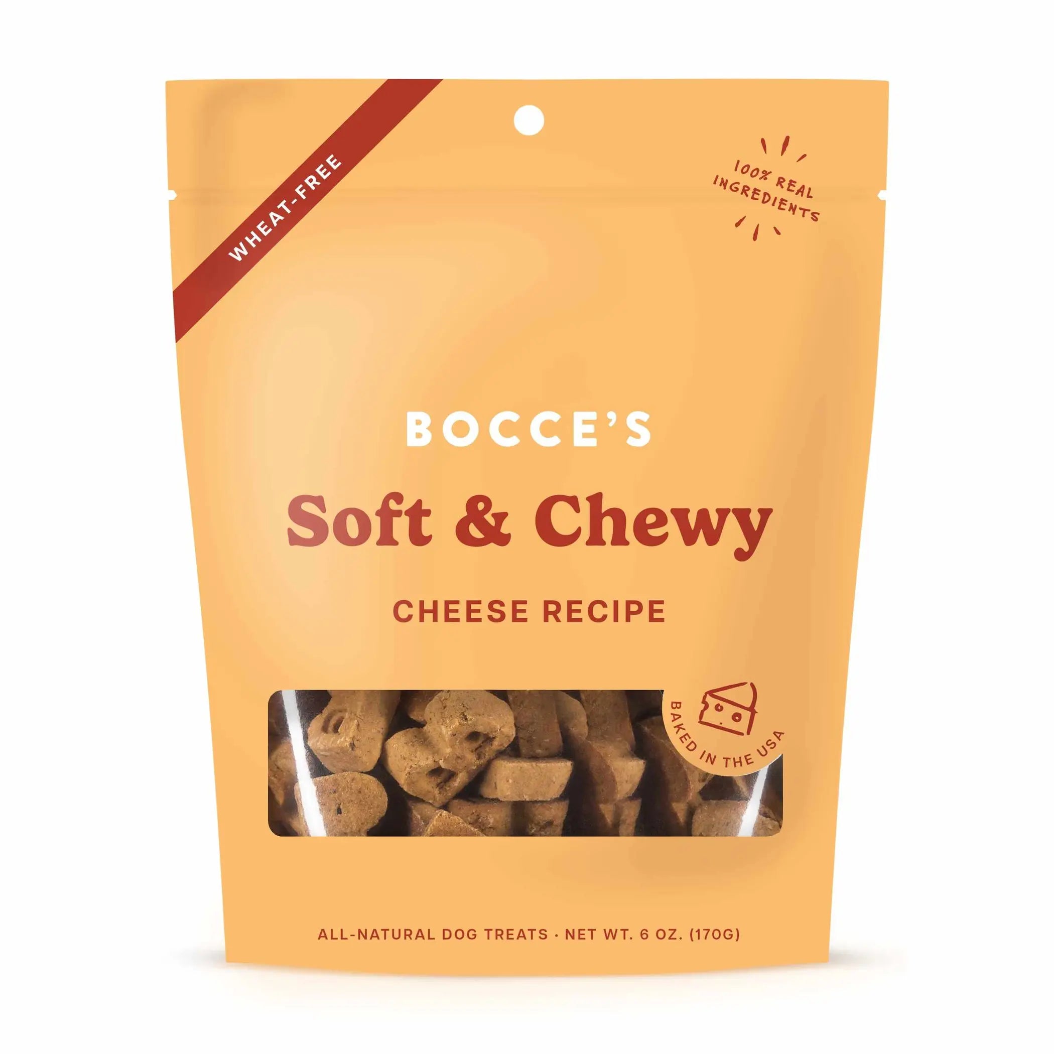 Bocce's Bakery Cheese Soft & Chewy Dog Treats 6oz Bocce's Bakery