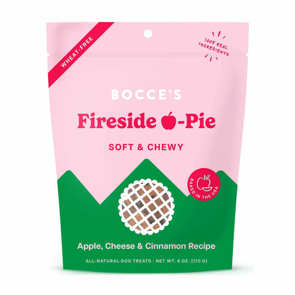 Bocce's Bakery Fireside Apple Pie Soft & Chewy Dog Treats 6oz Bocce's Bakery