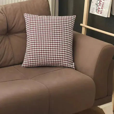 Boho-Chic Houndstooth Jacquard Throw Pillow MIKE & Co. NEW YORK