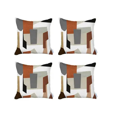Boho-Chic Printed Jacquard Throw Pillow Covers MIKE & Co. NEW YORK