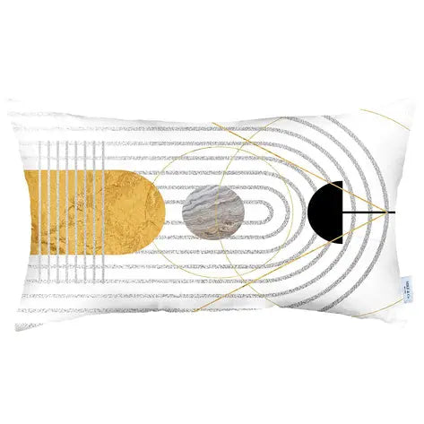 Boho-Chic Printed Jacquard Throw Pillow Covers MIKE & Co. NEW YORK