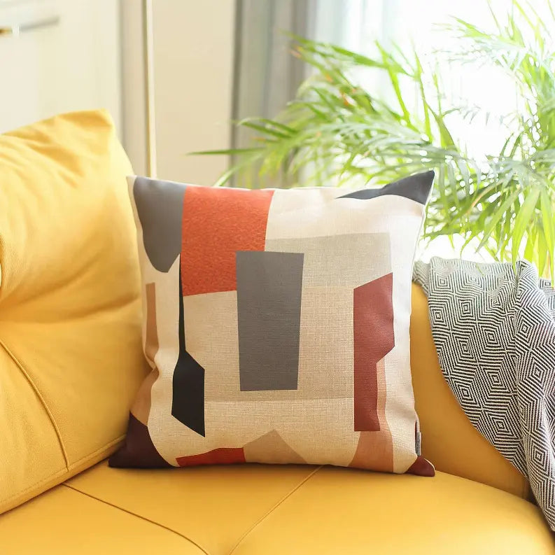 Boho-Chic Printed Jacquard Throw Pillow Covers MIKE & Co. NEW YORK