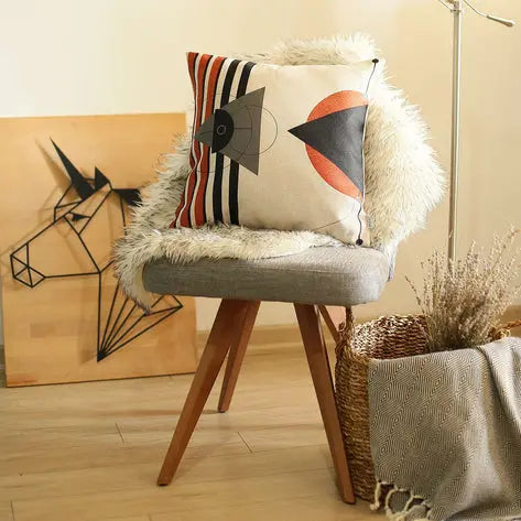Boho-Chic Printed Jacquard Throw Pillow Covers MIKE & Co. NEW YORK