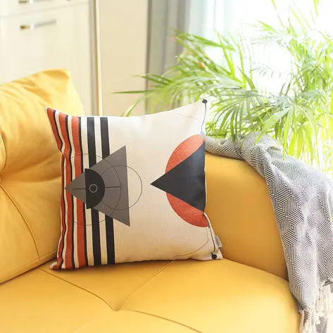 Boho-Chic Printed Jacquard Throw Pillow Covers MIKE & Co. NEW YORK