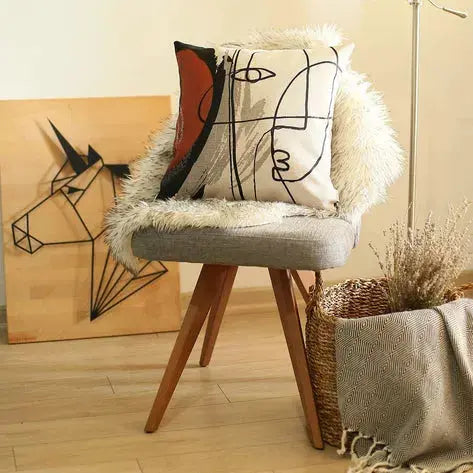 Boho-Chic Printed Jacquard Throw Pillow Covers MIKE & Co. NEW YORK