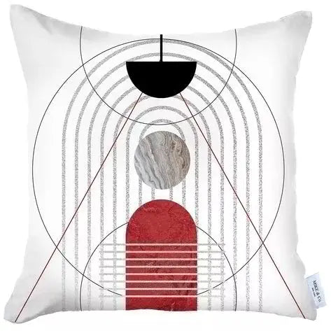 Boho-Chic Printed Jacquard Throw Pillow Covers MIKE & Co. NEW YORK