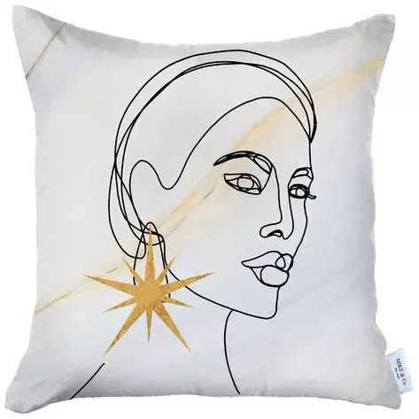 Boho-Chic Printed Jacquard Throw Pillow Covers MIKE & Co. NEW YORK