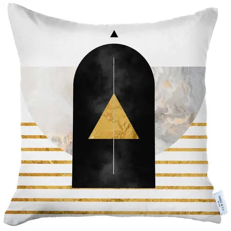 Boho-Chic Printed Jacquard Throw Pillow Covers MIKE & Co. NEW YORK