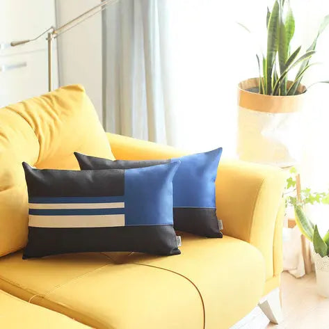 Boho-Chic Printed Jacquard Throw Pillow Covers MIKE & Co. NEW YORK