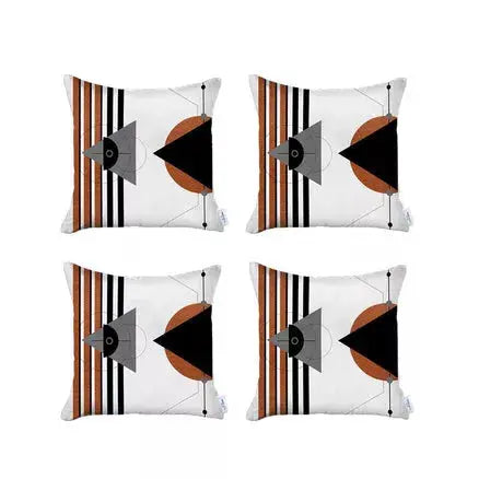 Boho-Chic Printed Jacquard Throw Pillow MIKE & Co. NEW YORK
