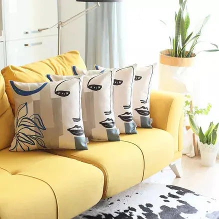 Boho-Chic Printed Jacquard Throw Pillow MIKE & Co. NEW YORK