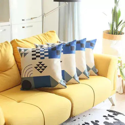 Boho-Chic Printed Jacquard Throw Pillow MIKE & Co. NEW YORK