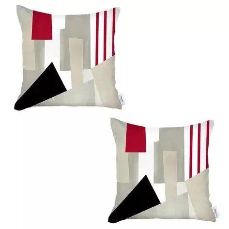 Boho-Chic Printed Jacquard Throw Pillow MIKE & Co. NEW YORK