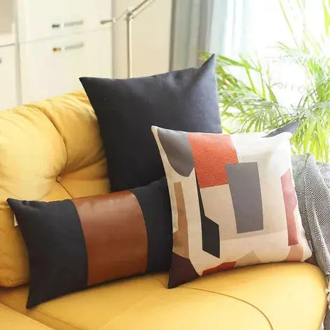 Boho-Chic Printed Jacquard Throw Pillow MIKE & Co. NEW YORK