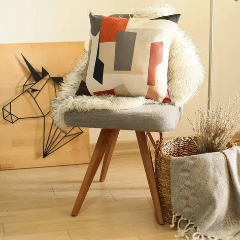 Boho-Chic Printed Jacquard Throw Pillow MIKE & Co. NEW YORK