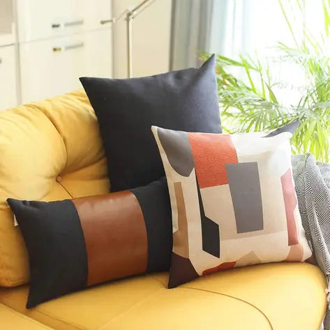 Boho-Chic Printed Jacquard Throw Pillow MIKE & Co. NEW YORK