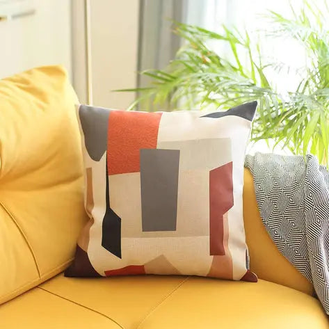 Boho-Chic Printed Jacquard Throw Pillow MIKE & Co. NEW YORK