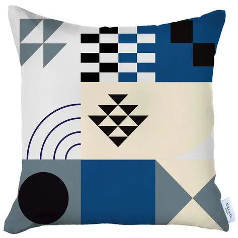 Boho-Chic Printed Jacquard Throw Pillow MIKE & Co. NEW YORK