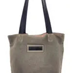 Boho Flowers Recycled Military Tent Tote Vintage Addiction