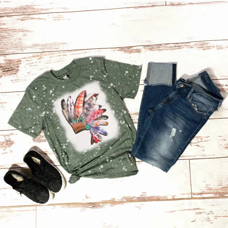Boho Headrest Shirt CK's Boutique