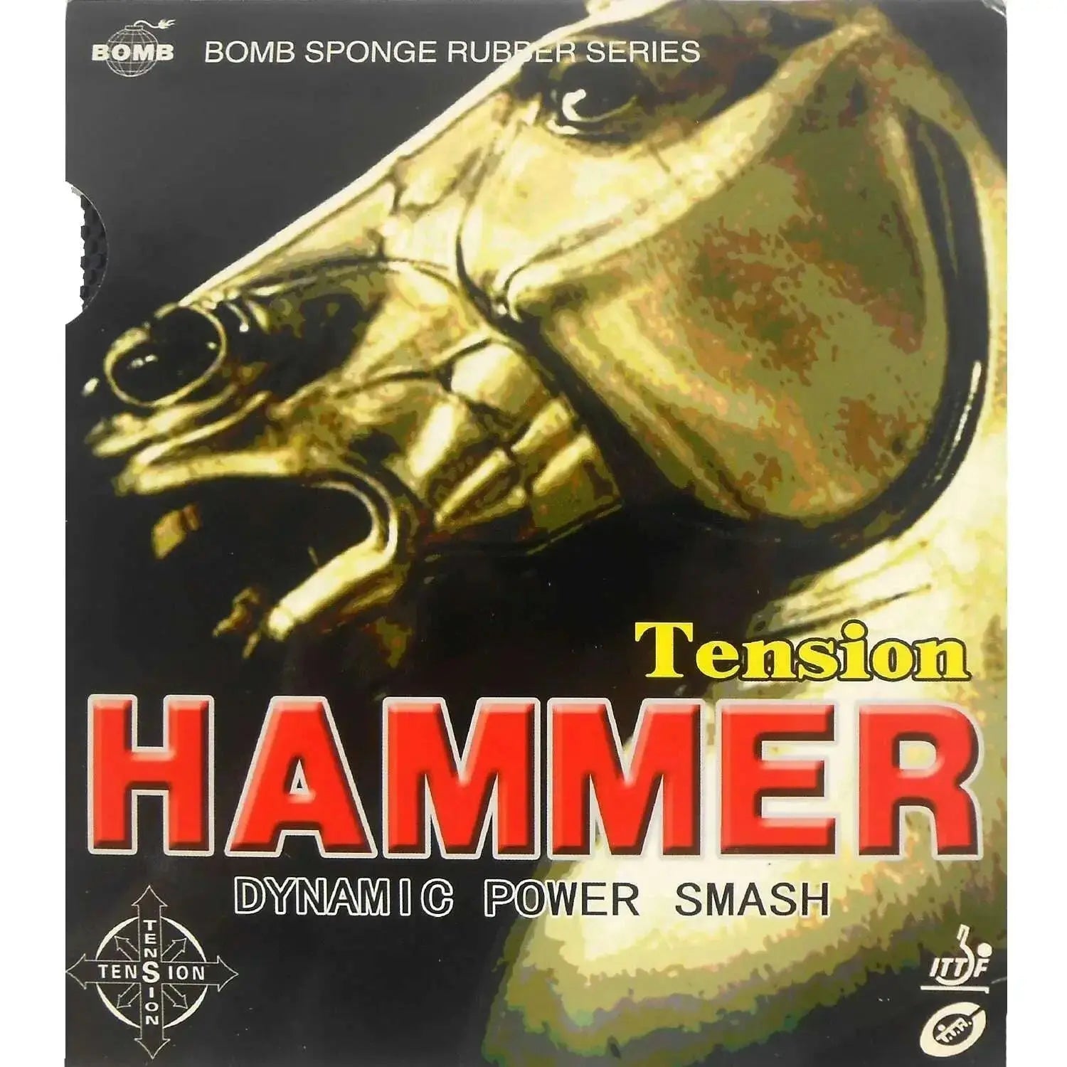 Bomb-Hammer-Tension-Standard-Short-Pips-Out-Table-Tennis-PingPong-Rubber-With-Sponge-FreeDropship-335311362