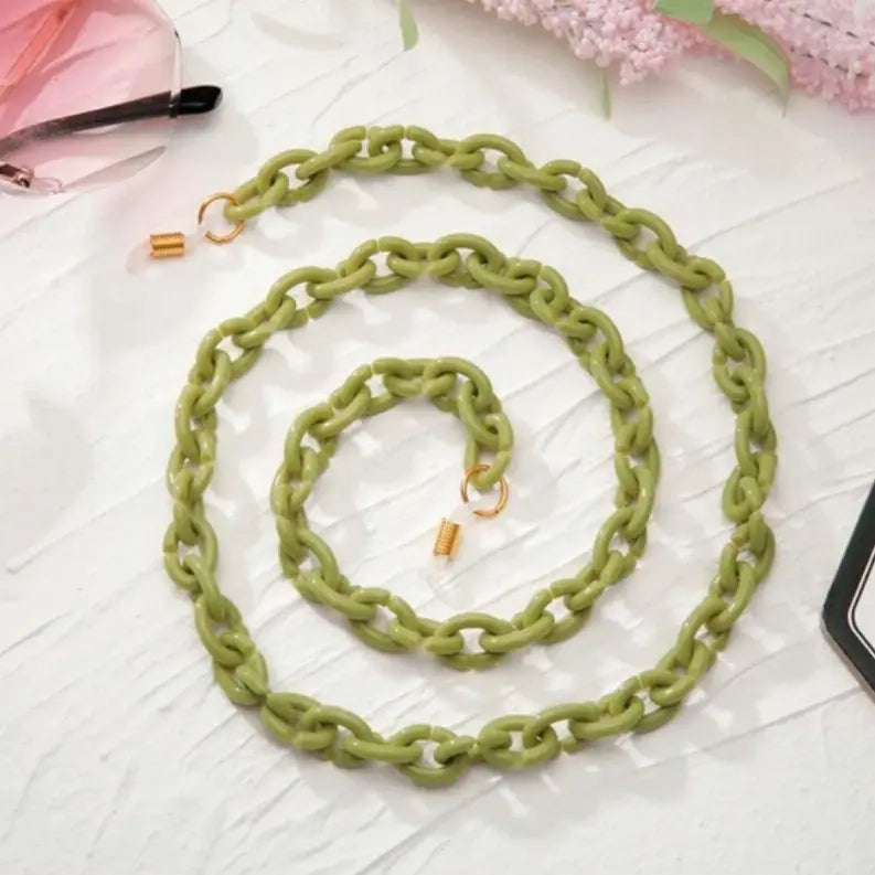 Bond Glasses & Mask Chain Claudia G Collection