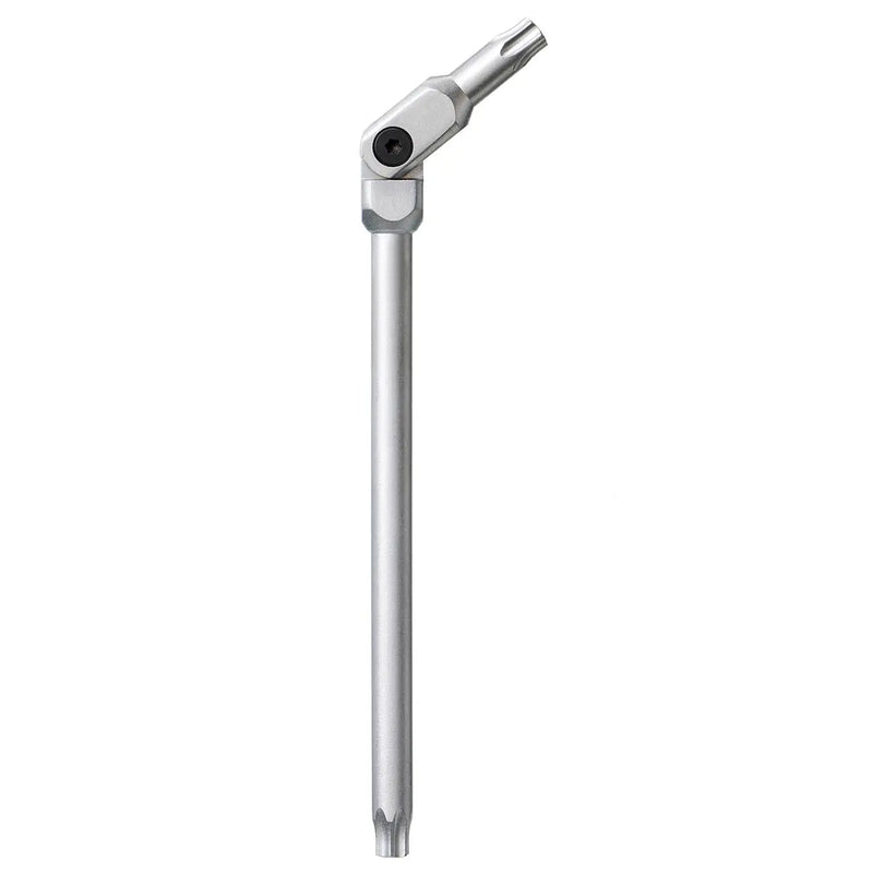 Bondhus Chrome Pivot Head Torx Tipped Wrenches With Storage Pouch (10 Piece) BONDHUS