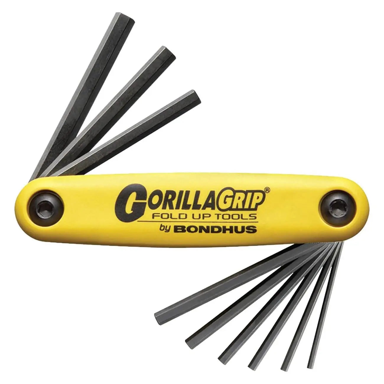 Bondhus Gorillagrip Foldup Hex Tool: Sae (9 Tips) BONDHUS