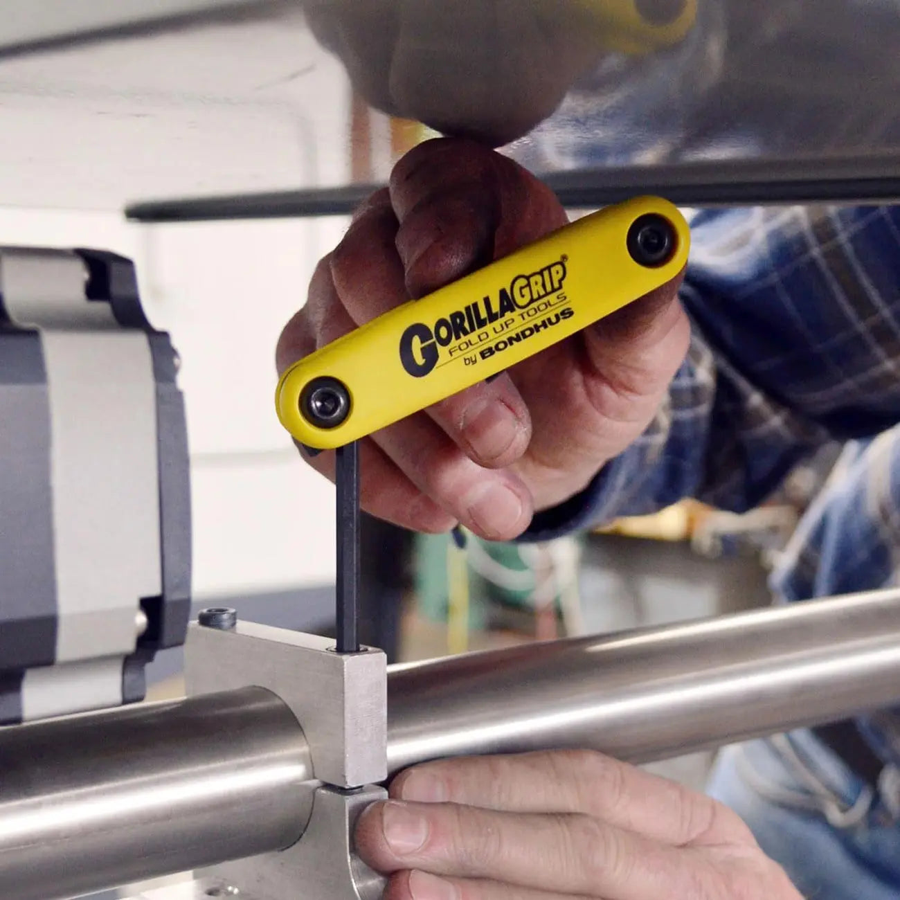 Bondhus Gorillagrip Foldup Hex Tool: Sae (9 Tips) BONDHUS